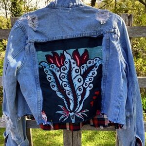 Upcycled women’s Jean jacket